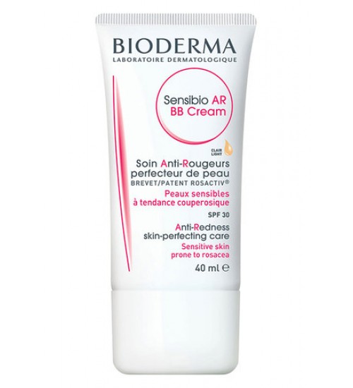 Bioderma Sensibio AR BB Cream SPF30 Cosmetic 40ml Shade: Clair Light