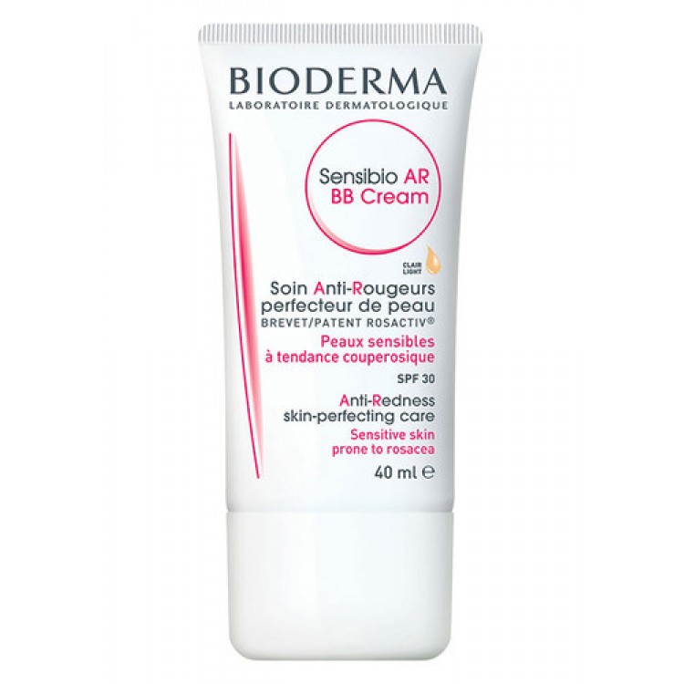 Bioderma Sensibio AR BB Cream SPF30 Cosmetic 40ml Shade: Clair Light Bioderma Sensibio AR BB Cream SPF30 Cosmetic 40ml Shade: Clair Light