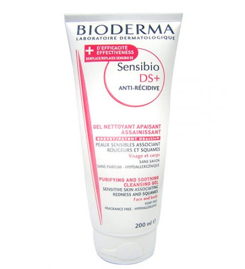 Bioderma Sensibio DS+ Cleansing Gel Cosmetic 200ml