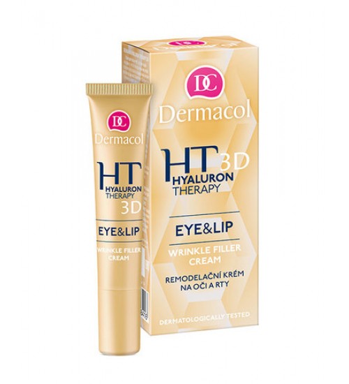 Dermacol Hyaluron Therapy 3D Eye & Lip Cream Cosmetic 15ml
