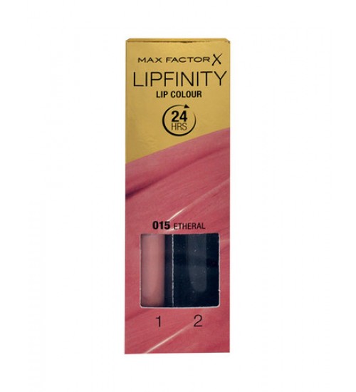 Max Factor Lipfinity Lip Colour 24 HRS Cosmetic 4,2g Shade: 015 Etheral