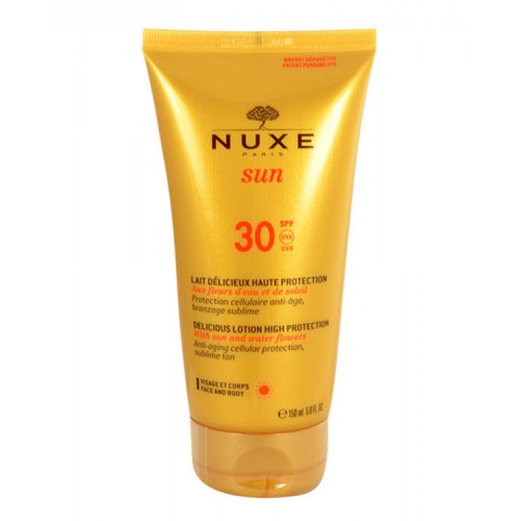 Nuxe Sun Delicious Lotion High Protection SPF30 Cosmetic 150ml Nuxe Sun Delicious Lotion High Protection SPF30 Cosmetic 150ml
