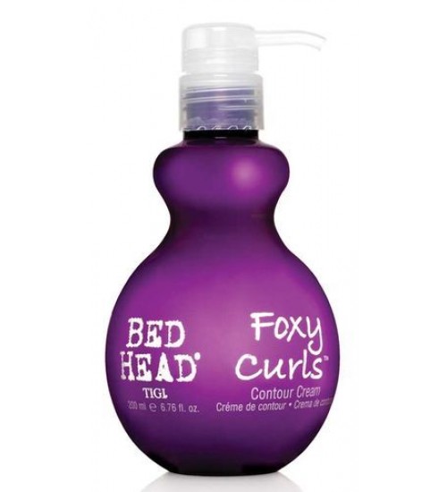 Tigi Bed Head Foxy Curls Countour Cream 200ml Stiffening cream for support waves