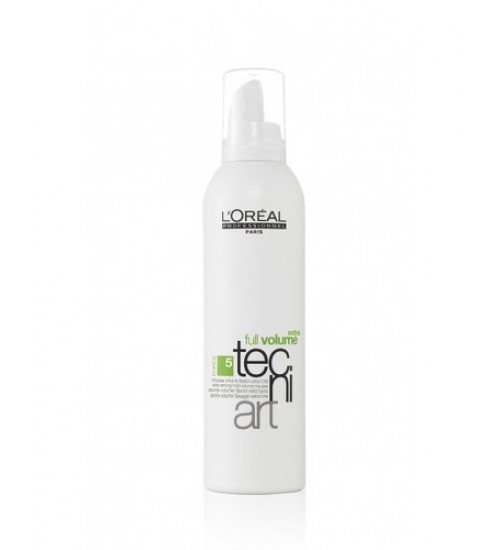 L'Oreal Paris Tecni Art Full Volume Extra Foam 250ml Strong fixation foam for volume