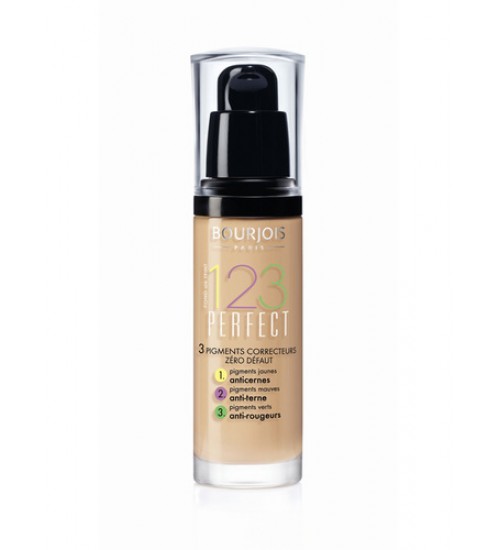 BOURJOIS Paris 123 Perfect Foundation 16 Hour 30ml Shade: 51 Light Vanilla
