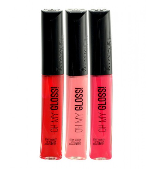 Rimmel London Stay Glossy Oh My Lipgloss 6,5ml Shade: 160 Stay my rose