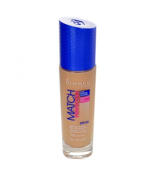 Rimmel London Match Perfection Foundation SPF20 30ml Shade: 300 Sand