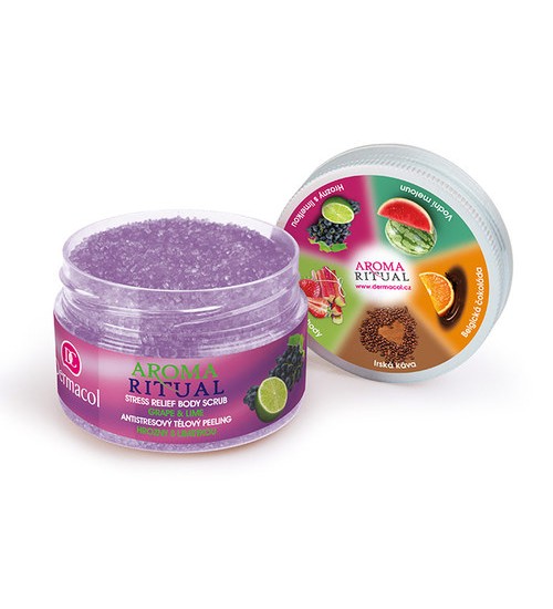 Dermacol Aroma Ritual Body Scrub Grape&Lime 200g