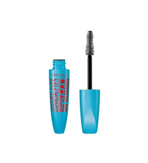 Rimmel London Scandal Eyes Volume On Demand Waterproof Mascara Shade 001 Black 12ml