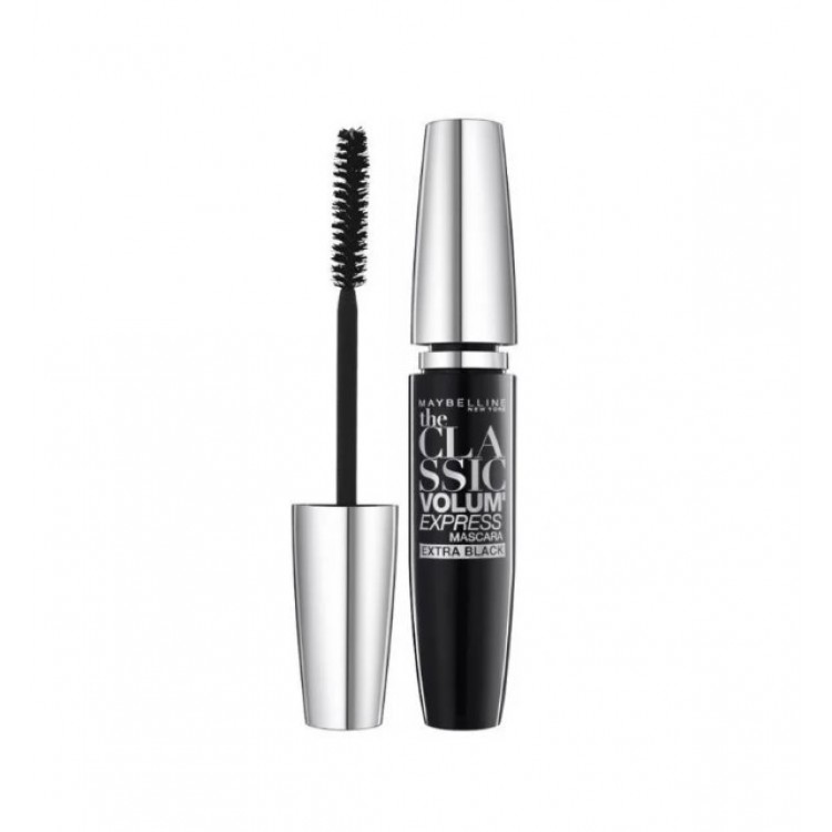 Maybelline Classic Volum' Express Mascara Shade Extra Black 10ml Maybelline Classic Volum' Express Mascara Shade Extra Black 10ml