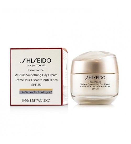 Shiseido Benefiance Wrinkle Smoothing SPF25 Day Cream 50ml Shiseido Benefiance Wrinkle Smoothing SPF25 Day Cream 50ml