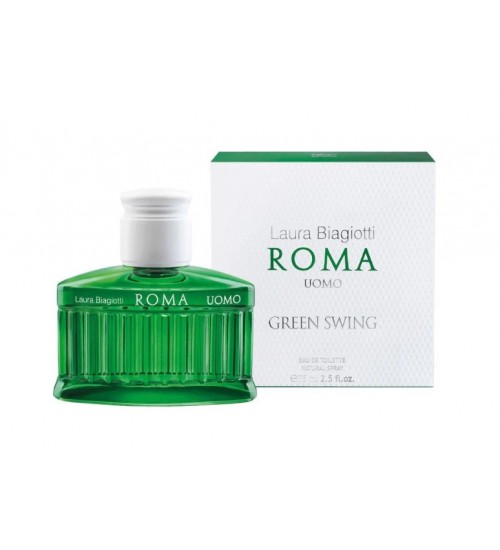 Laura Biagiotti Roma Uomo Green Swing EDT 75ml