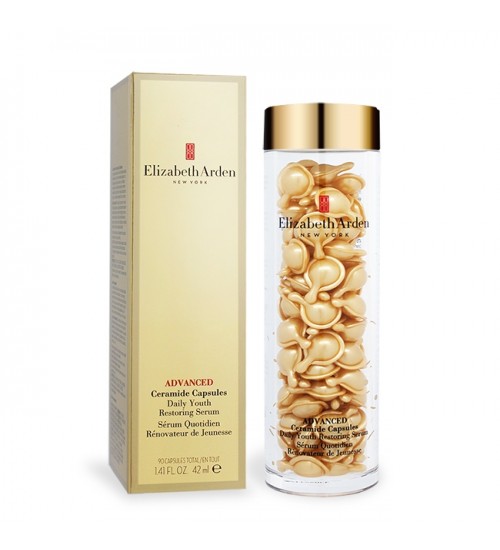 Elizabeth Arden Ceramide Daily Youth Restoring Capsules Skin Serum 90pcs Elizabeth Arden Ceramide Daily Youth Restoring Capsules Skin Serum 90pcs