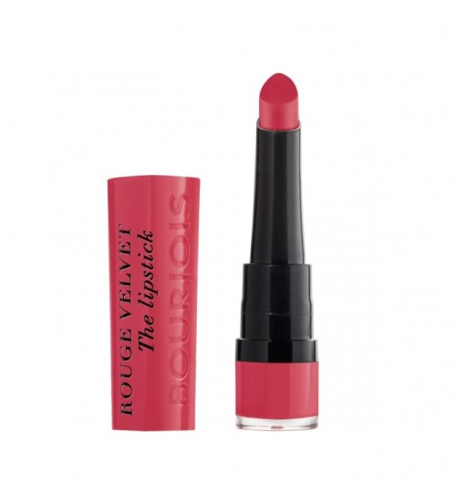 BOURJOIS Paris Rouge Velvet The Lipstick Shade 04 Hip Hip Pink 2,4ml
