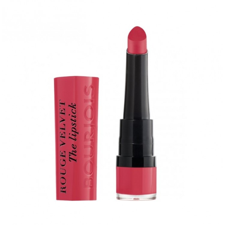 BOURJOIS Paris Rouge Velvet The Lipstick Shade 04 Hip Hip Pink 2,4ml