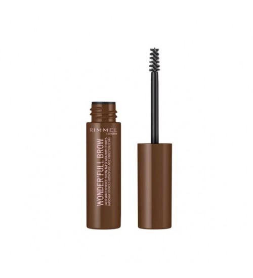 Rimmel London Wonder Full Brow Shade 002 Medium Eyebrow Mascara 4,5ml Rimmel London Wonder Full Brow Shade 002 Medium Eyebrow Mascara 4,5ml