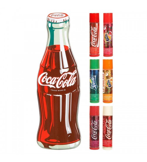 Lip Smacker Coca-Cola Vintage Bottle Lip Balm 4g Komplekts