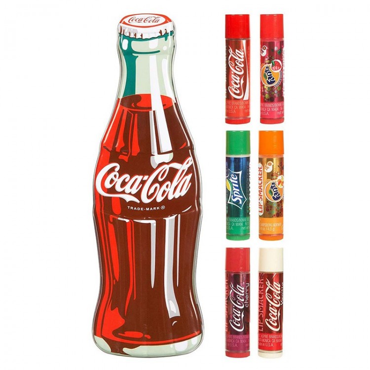 Lip Smacker Coca-Cola Vintage Bottle Lip Balm 4g Komplekts