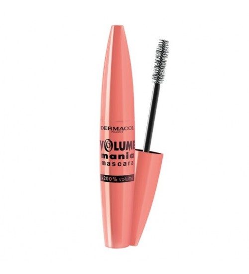 Dermacol Volume Mania +200% Volume Shade Black Mascara 10,5ml