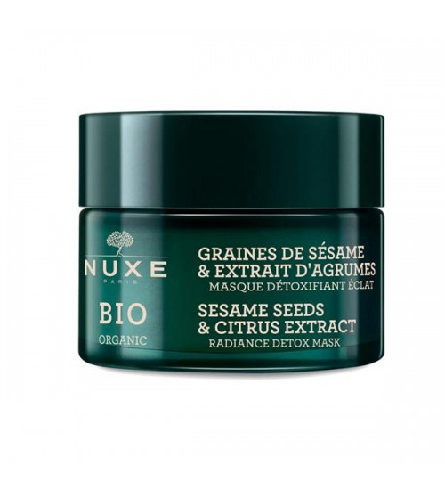 Nuxe Bio Organic Sesame Seeds & Citrus Extract Radiance Detox Mask 50ml