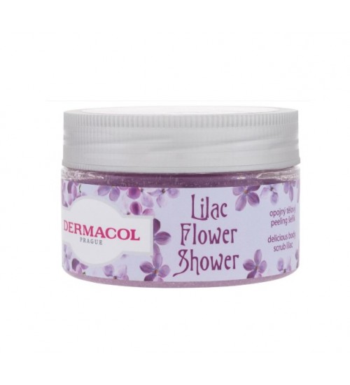 Dermacol Lilac Flower Shower Body Scrub 200g
