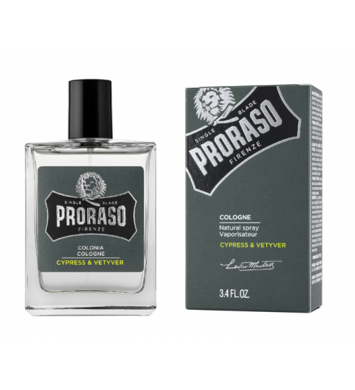 Proraso Cypress & Vetyver Eau de Cologne 100ml