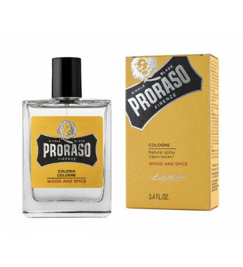 Proraso Wood & Spice Eau de Cologne 100ml Proraso Wood & Spice Eau de Cologne 100ml