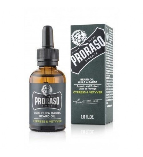 Proraso Cypress & Vetyver Beard Oil 30ml Proraso Cypress & Vetyver Beard Oil 30ml
