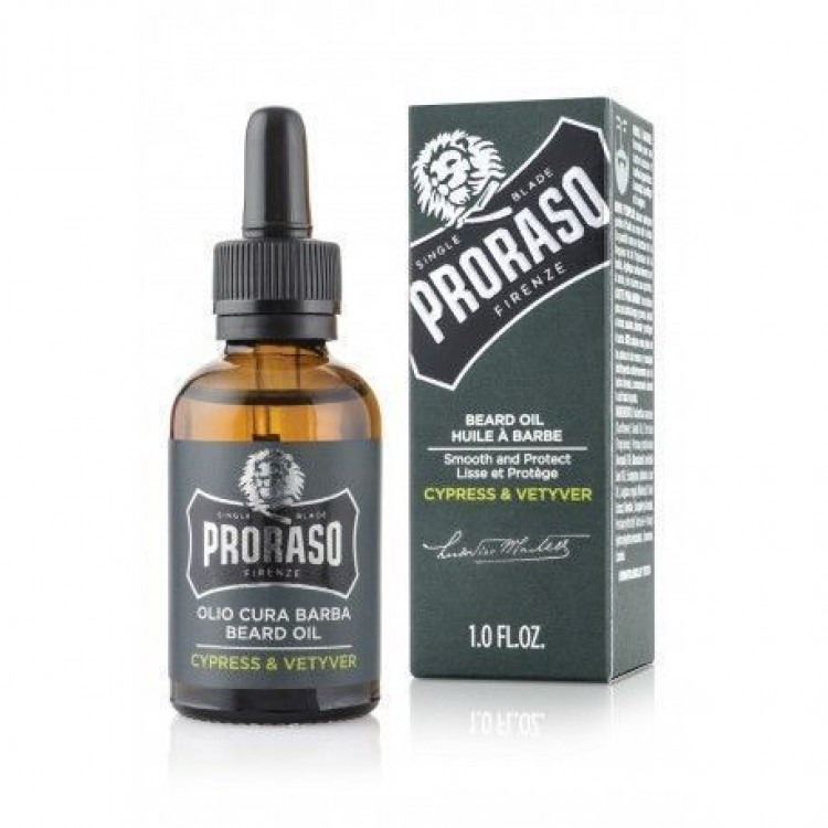 Proraso Cypress & Vetyver Beard Oil 30ml
