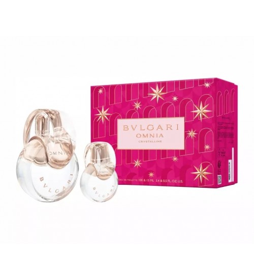 Bvlgari Omnia Crystalline EDT 100ml Dāvanu komplekts