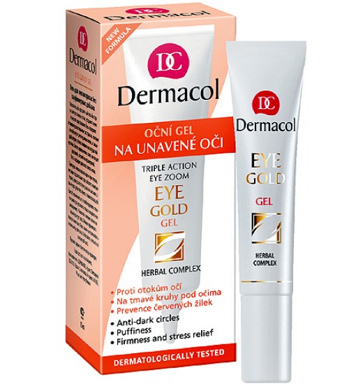 Dermacol Eye Gold Gel 15ml