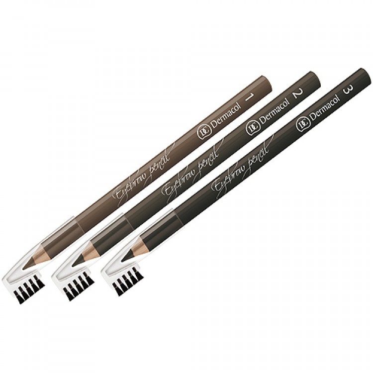 Dermacol Eyebrow Pencil No.2 1,6g Shade: 2